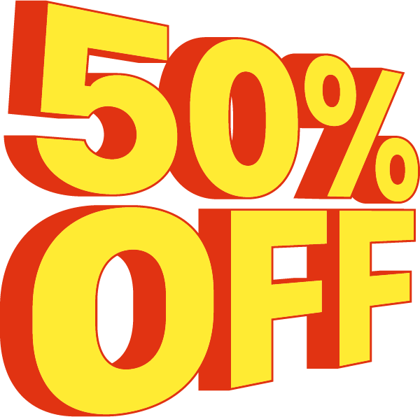 50%~80%off