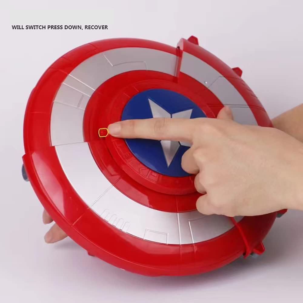 Captain America Shield and 20 Darts for Nerf Guns Toy