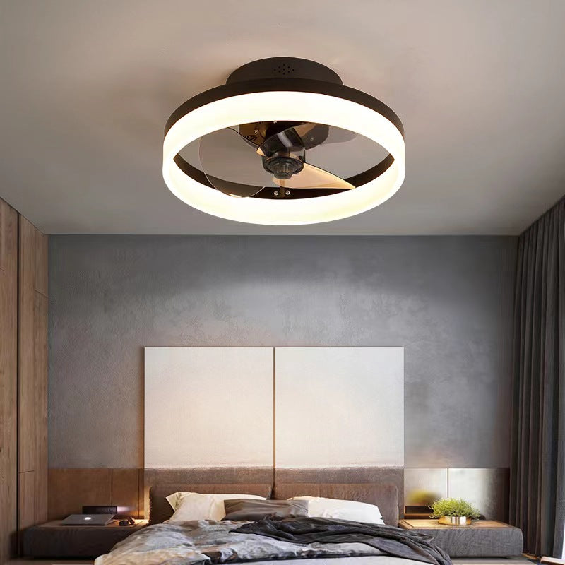 Low Profile Ceiling Fan with Light